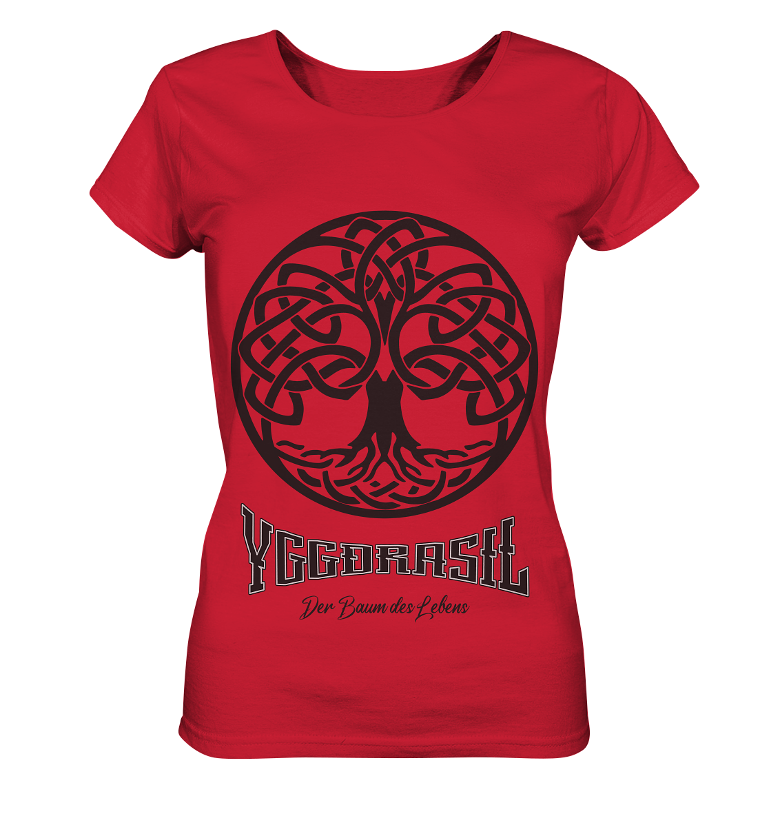 Yggdrasil Der Baum Des Lebens - Ladies Organic Shirt