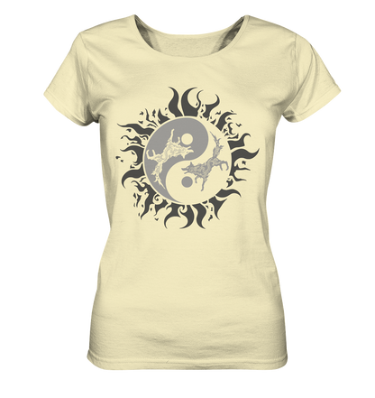 Odins Wölfe Geri und Freki  - Ladies Organic Shirt