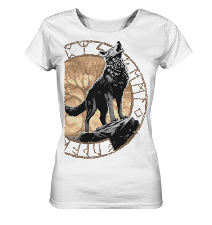 Wolf Yggdrasil  - Ladies Organic Shirt