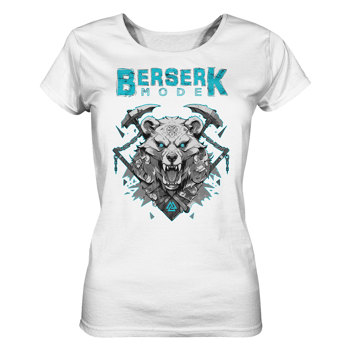 Berserk Mode Bear - Ladies Organic Shirt