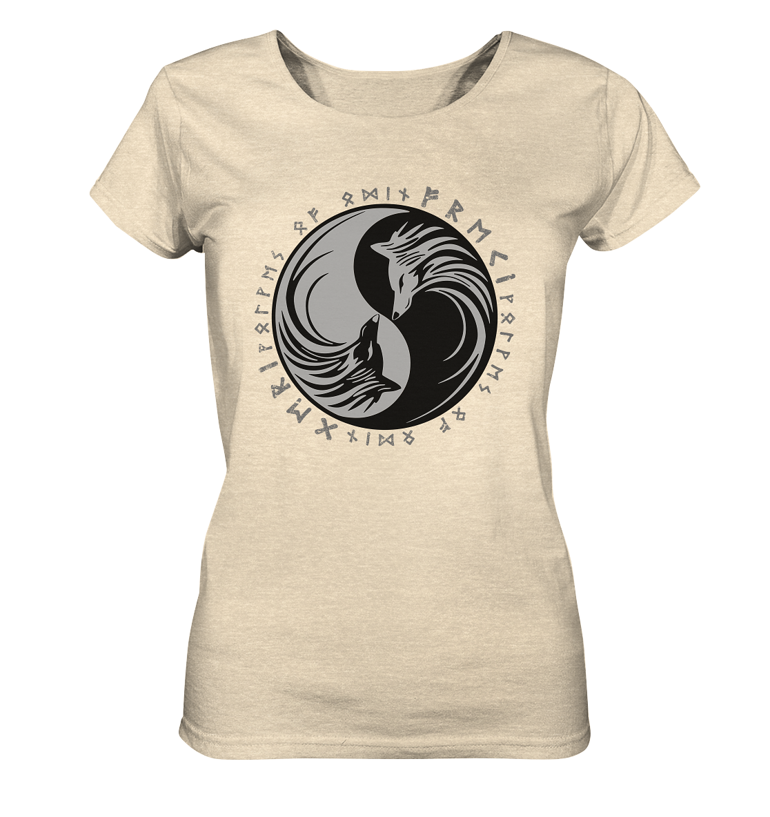 Odins Wölfe Geri und Freki - Ladies Organic Shirt