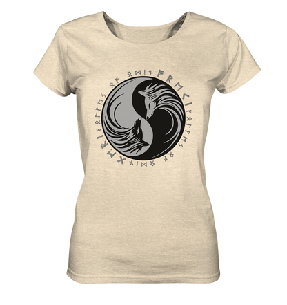 Odins Wölfe Geri und Freki - Ladies Organic Shirt