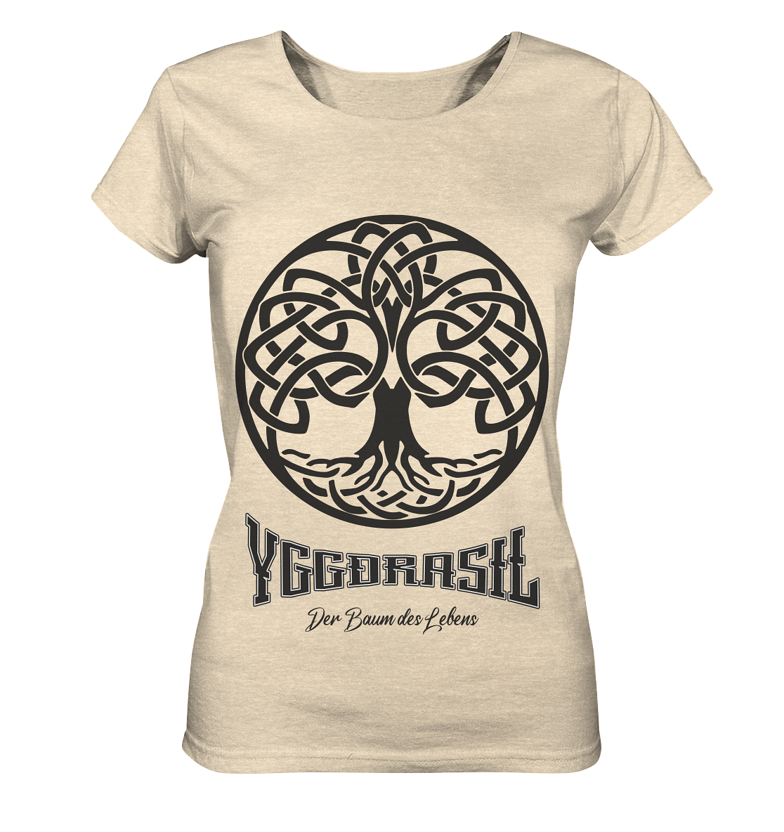 Yggdrasil Der Baum Des Lebens - Ladies Organic Shirt