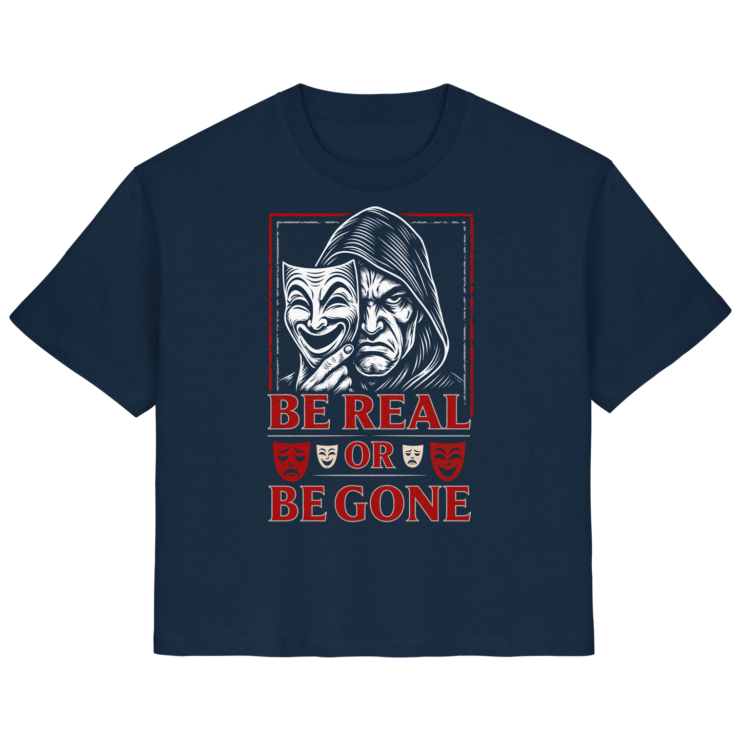 Be Real Or Be Gone  - Ladies Organic Shirt