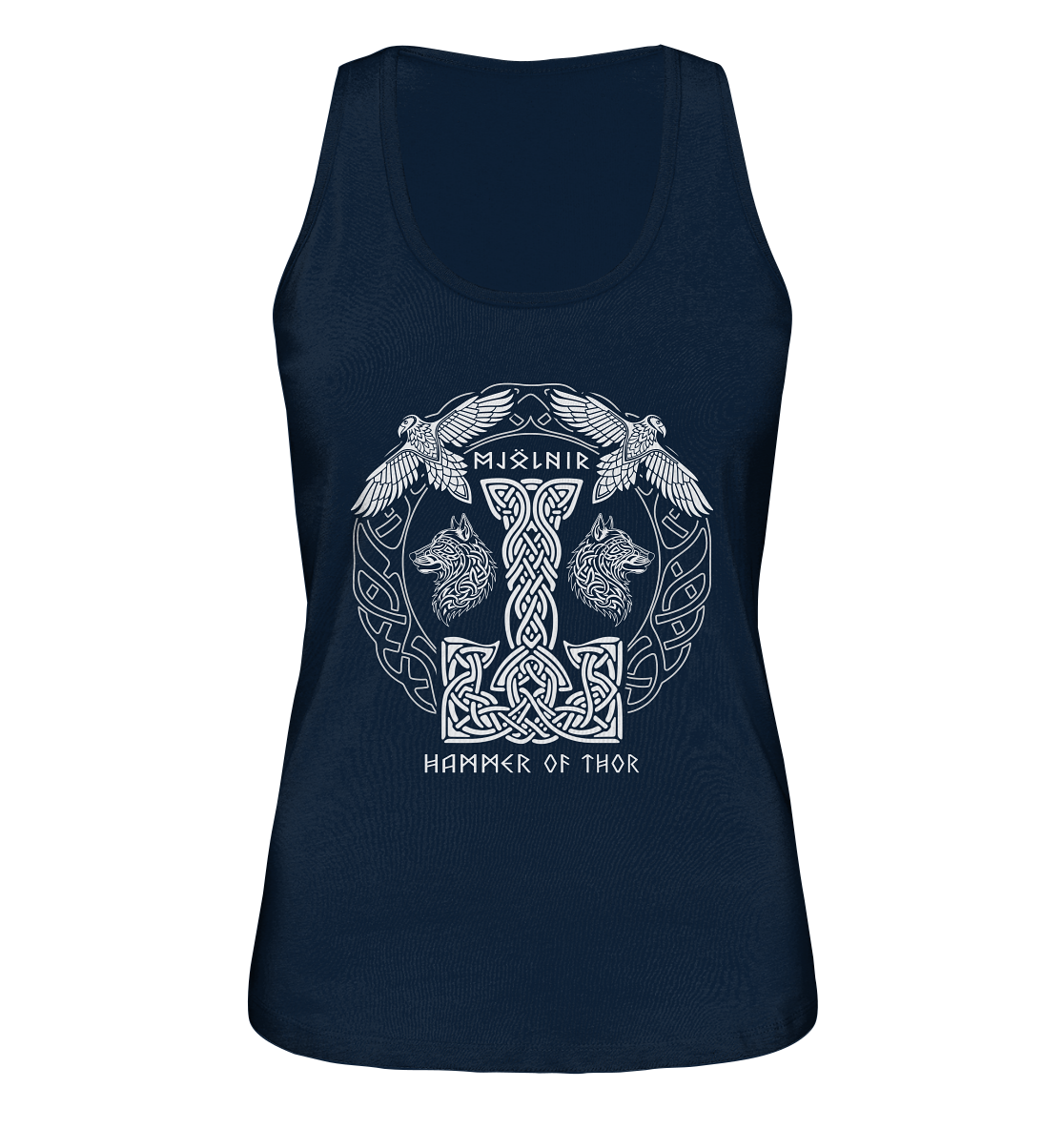 Mjölnir Hammer Of Thor - Ladies Organic Tank-Top