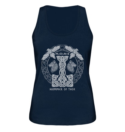 Mjölnir Hammer Of Thor - Ladies Organic Tank-Top