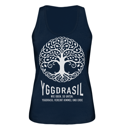 Yggdrasil Wie Oben, So Unten - Ladies Organic Tank-Top