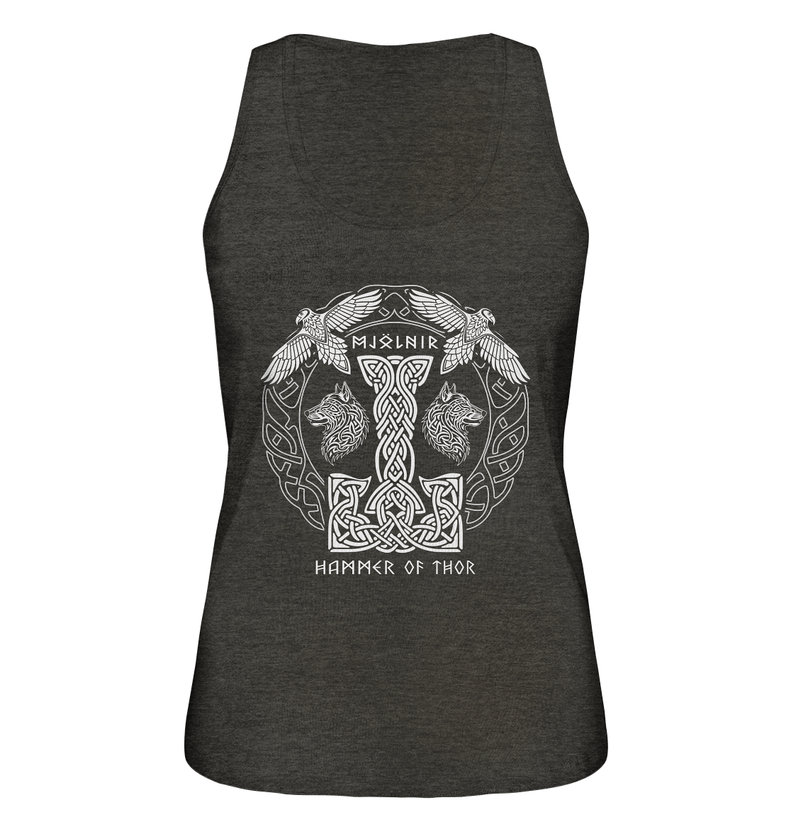 Mjölnir Hammer Of Thor - Ladies Organic Tank-Top