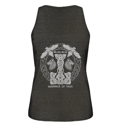 Mjölnir Hammer Of Thor - Ladies Organic Tank-Top