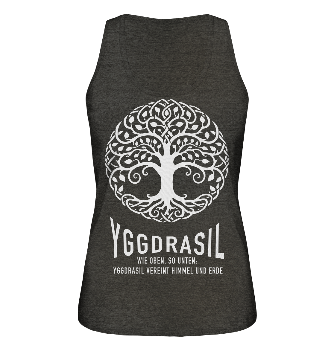 Yggdrasil Wie Oben, So Unten - Ladies Organic Tank-Top