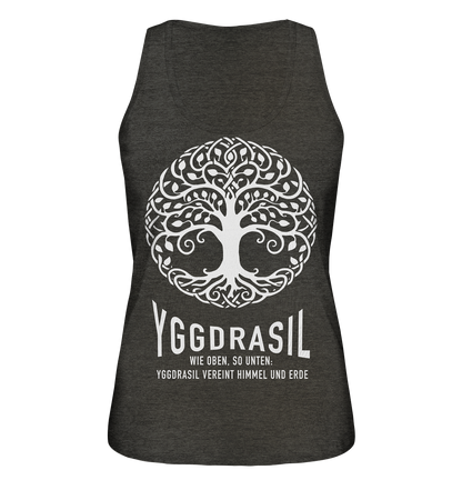 Yggdrasil Wie Oben, So Unten - Ladies Organic Tank-Top