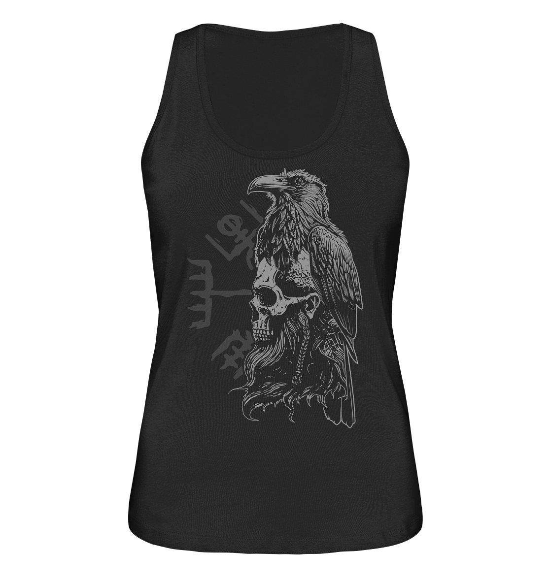 Rabe Schädel Vegvisir - Ladies Organic Tank-Top