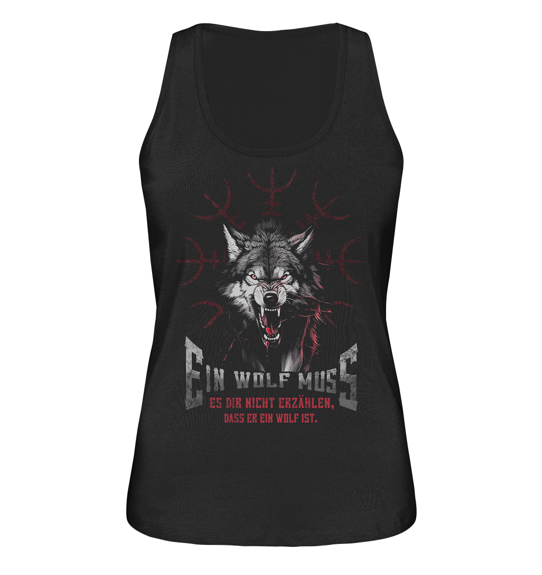 Nordischer Wolf - Ladies Organic Tank-Top