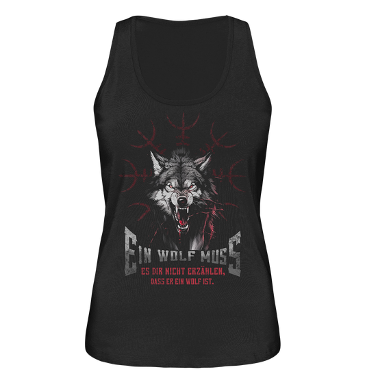 Nordischer Wolf - Ladies Organic Tank-Top