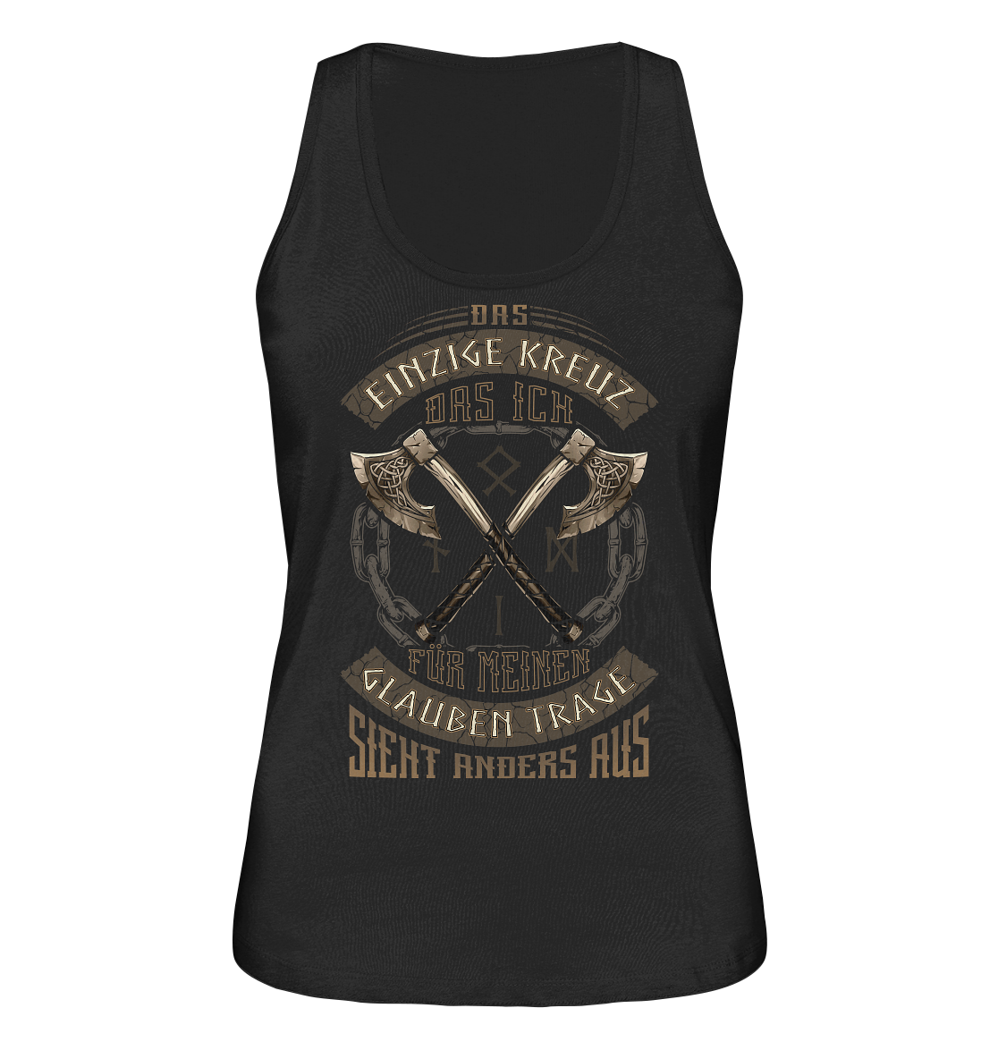 Das Einzige Kreuz Das Ich   - Ladies Organic Tank-Top