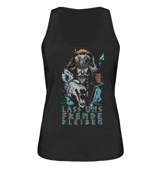 Wikinger Krieger Wolf - Ladies Organic Tank-Top