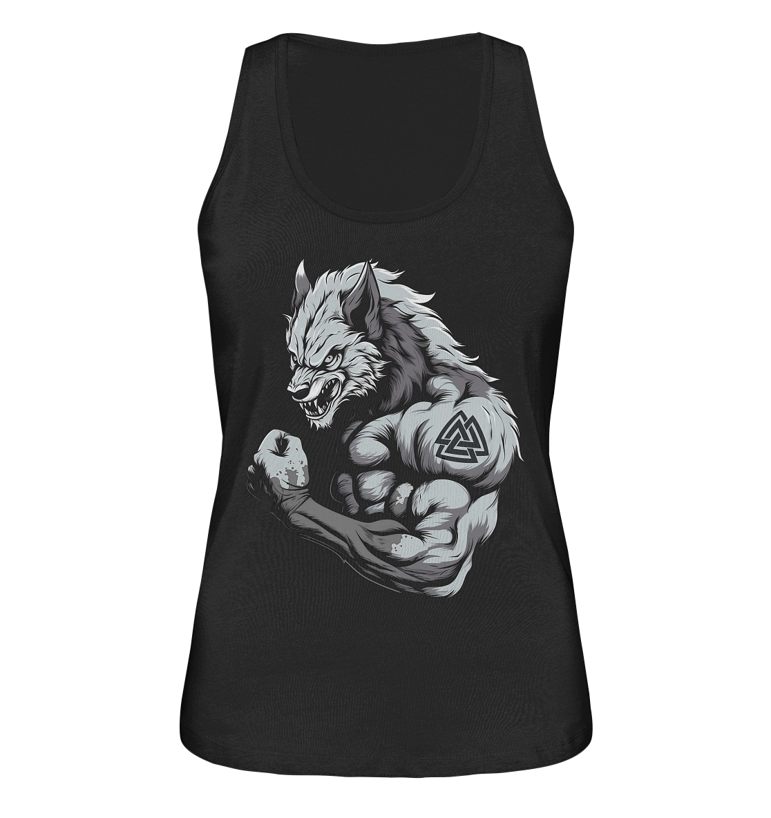 Wolf Valknut - Ladies Organic Tank-Top