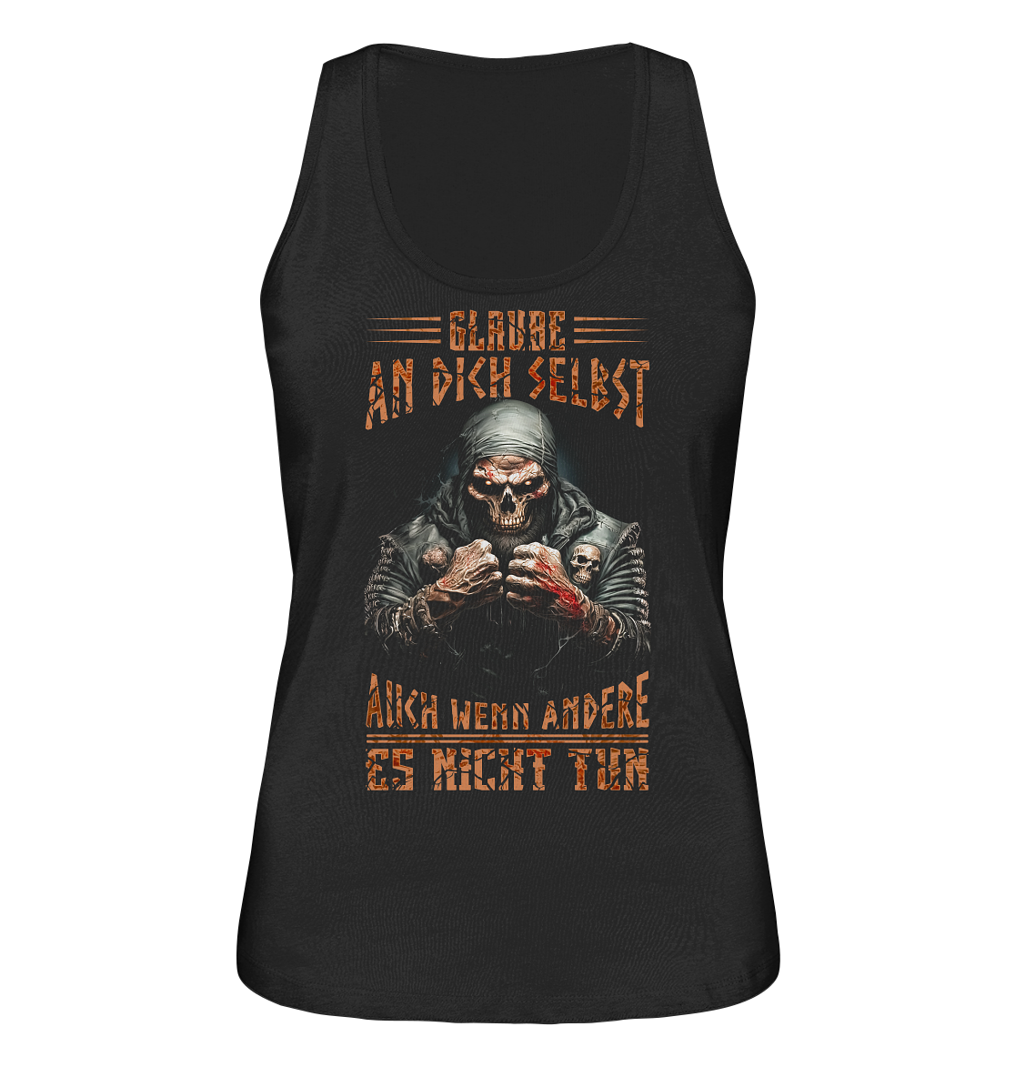 Glaube An Dich Selbst - Ladies Organic Tank-Top