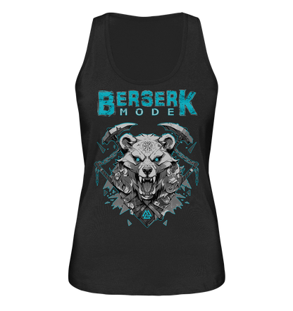 Berserk Mode Bear - Ladies Organic Tank-Top