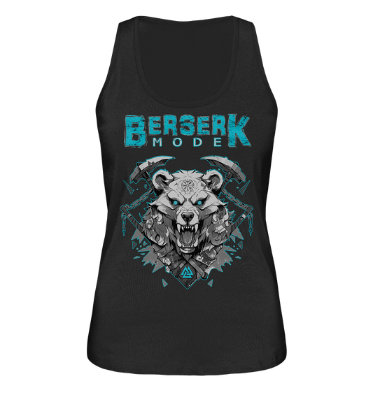 Berserk Mode Bear - Ladies Organic Tank-Top