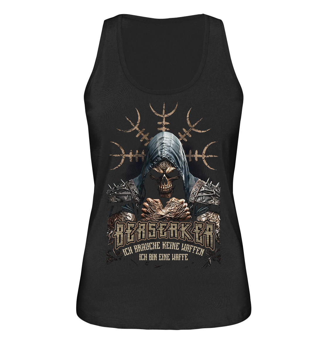 Berserker Ich Brauche Keine Waffen - Ladies Organic Tank-Top