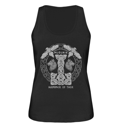 Mjölnir Hammer Of Thor - Ladies Organic Tank-Top