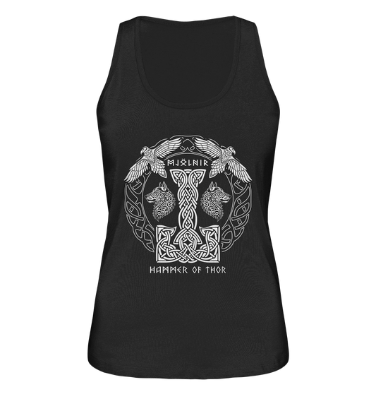 Mjölnir Hammer Of Thor - Ladies Organic Tank-Top