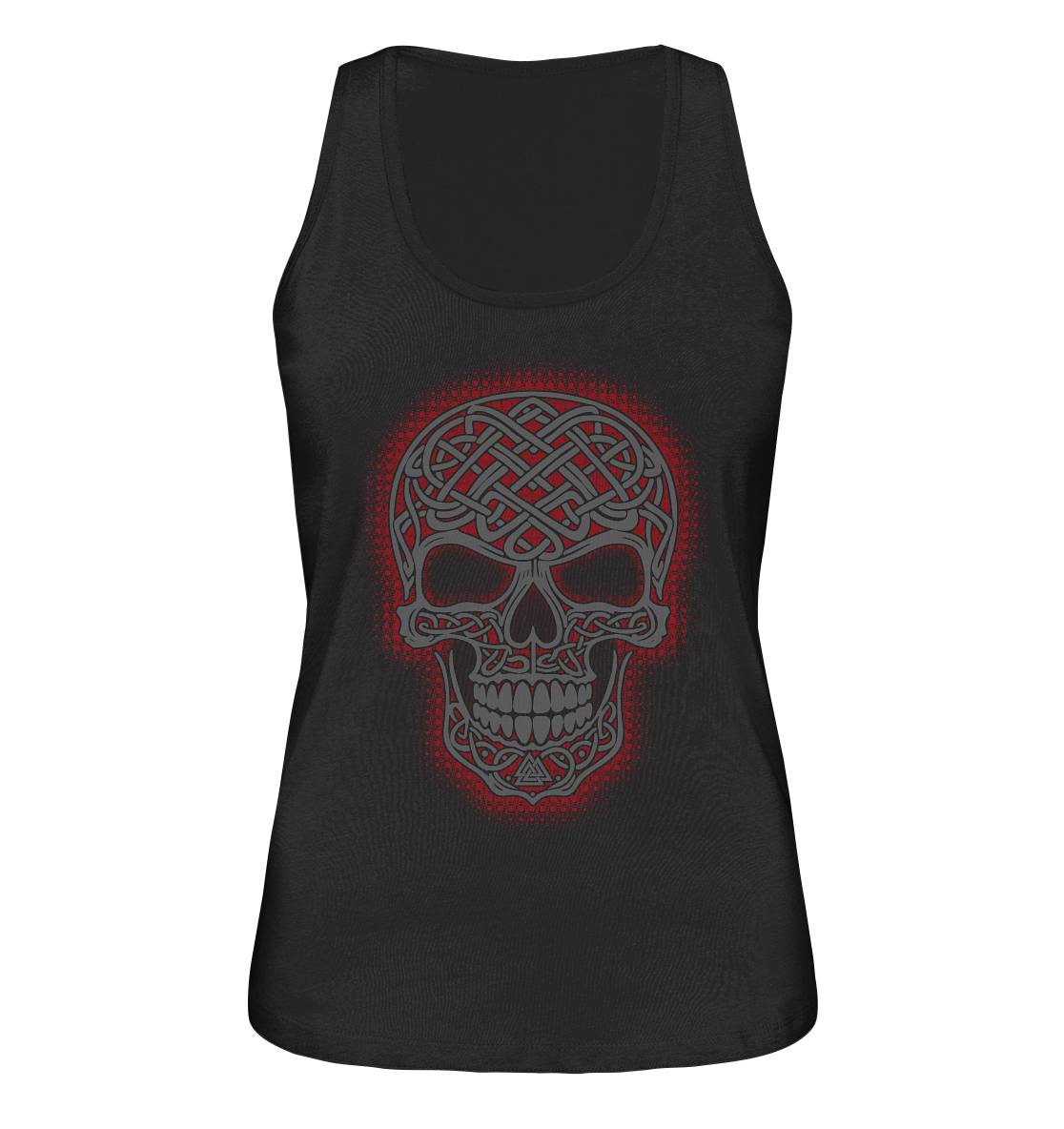 Schädel Keltischer Knoten - Ladies Organic Tank-Top