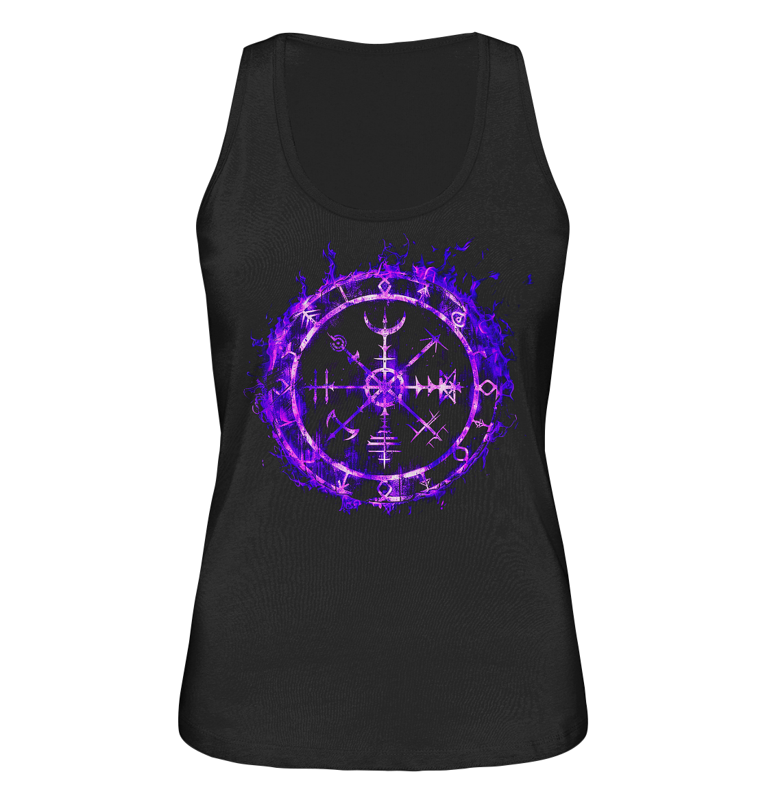 Vegvisir  Abstrarkt - Ladies Organic Tank-Top