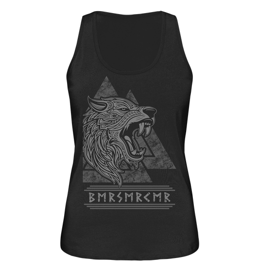 Nordic Wolf Berserker - Ladies Organic Tank-Top