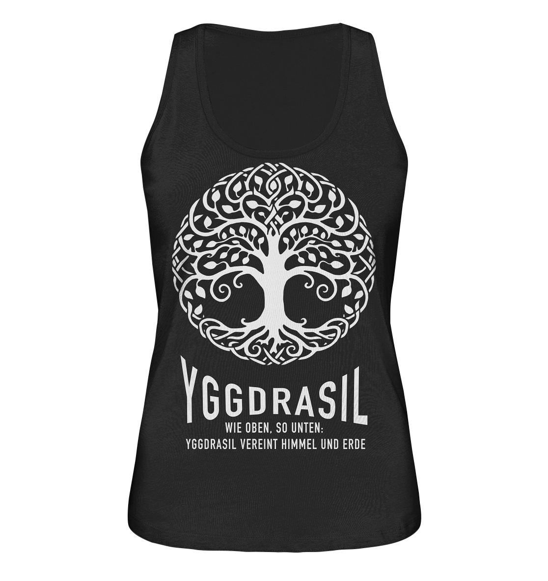 Yggdrasil Wie Oben, So Unten - Ladies Organic Tank-Top