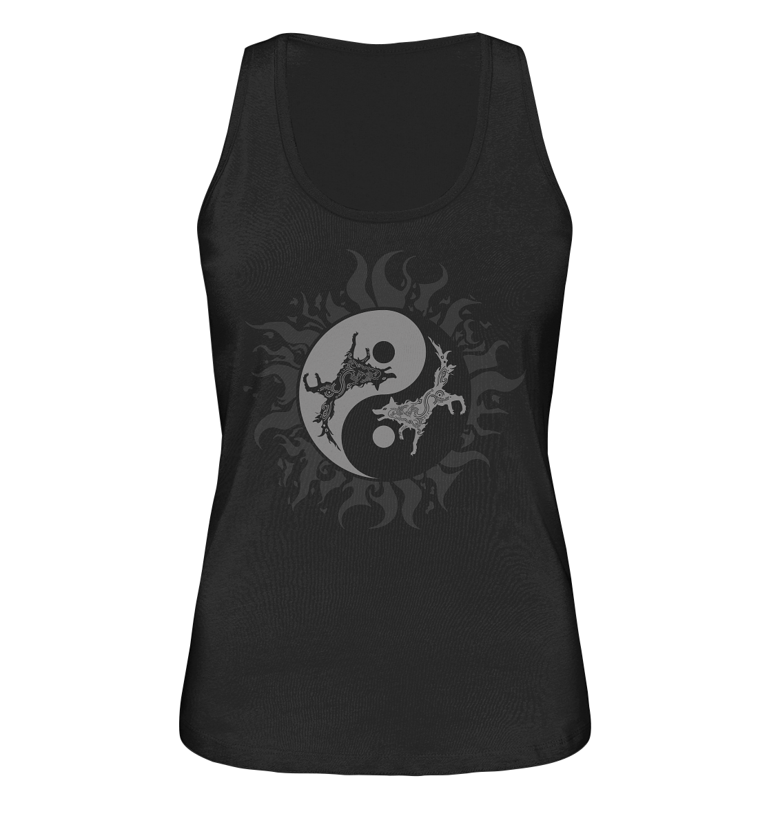 Odins Wölfe Geri und Freki  - Ladies Organic Tank-Top