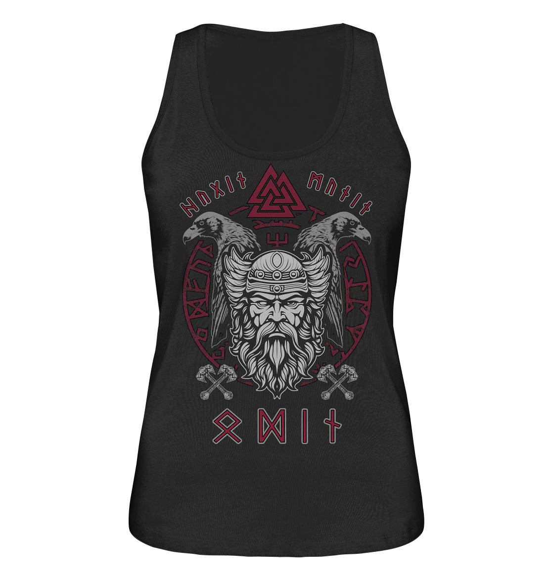 Odin Hugin Munin - Ladies Organic Tank-Top