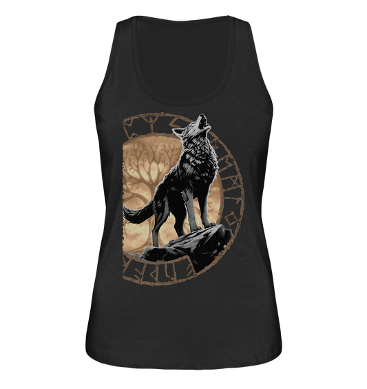 Wolf Yggdrasil  - Ladies Organic Tank-Top