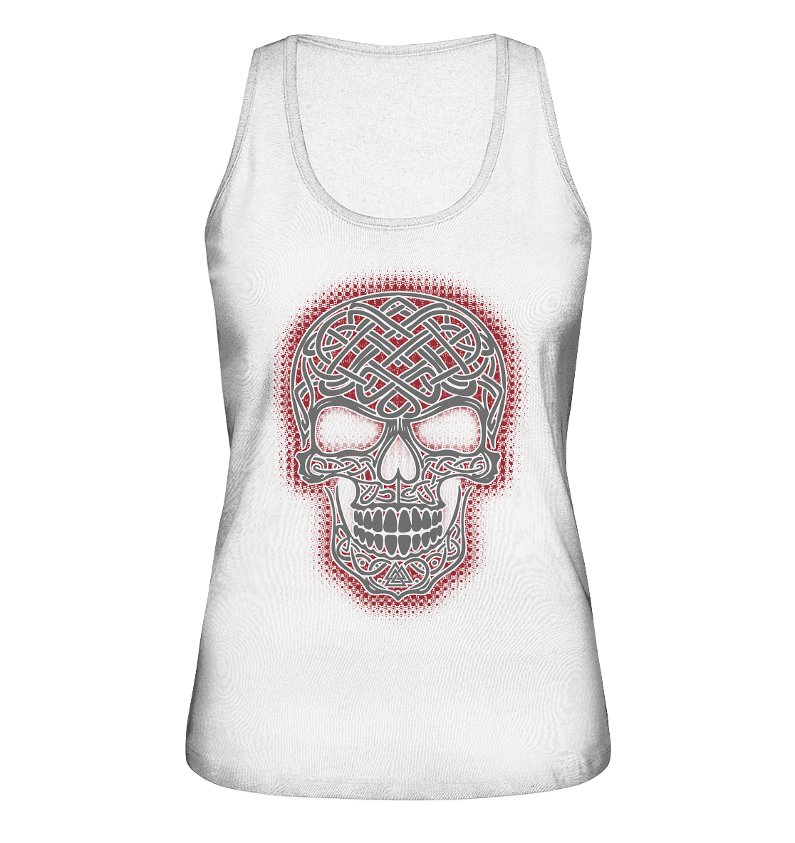 Schädel Keltischer Knoten - Ladies Organic Tank-Top