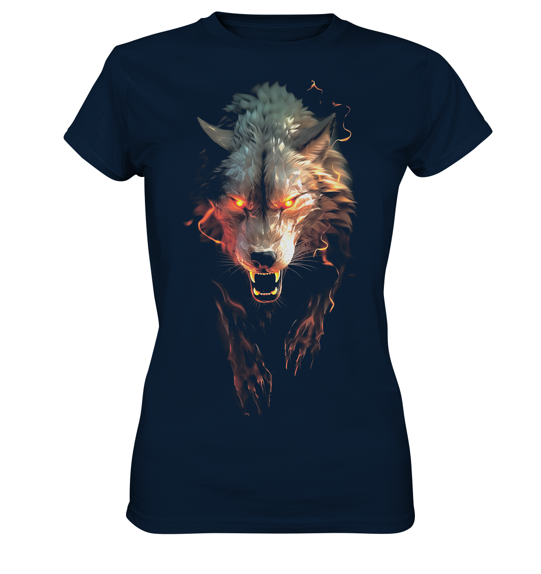 Wolf  - Ladies Premium Shirt