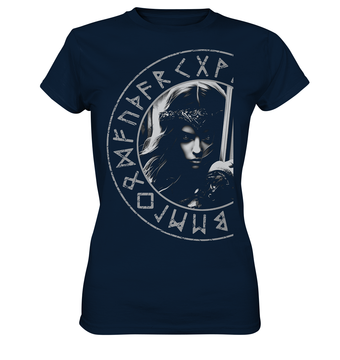 Wikinger Kriegerin Schildmaid - Ladies Premium Shirt