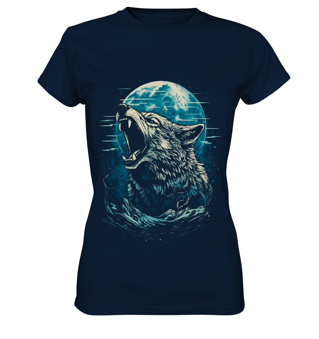 Nordic Wolf  - Ladies Premium Shirt