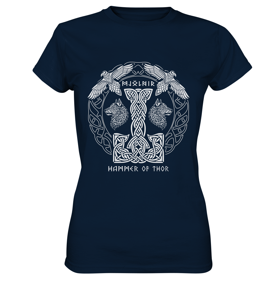 Mjölnir Hammer Of Thor - Ladies Premium Shirt