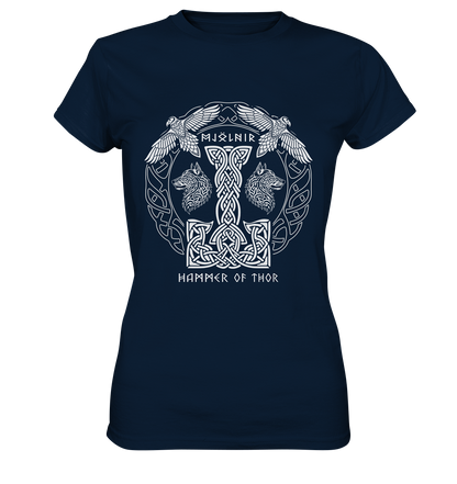 Mjölnir Hammer Of Thor - Ladies Premium Shirt