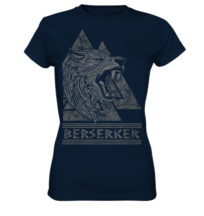 Nordic Wolf Berserker  - Ladies Premium Shirt