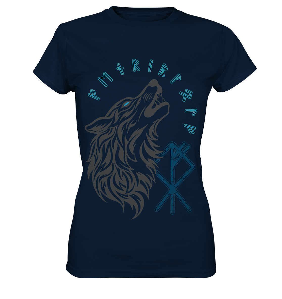 Fenrir Wolf  - Ladies Premium Shirt