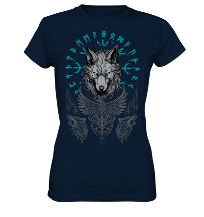 Wolf Vegvisir - Ladies Premium Shirt