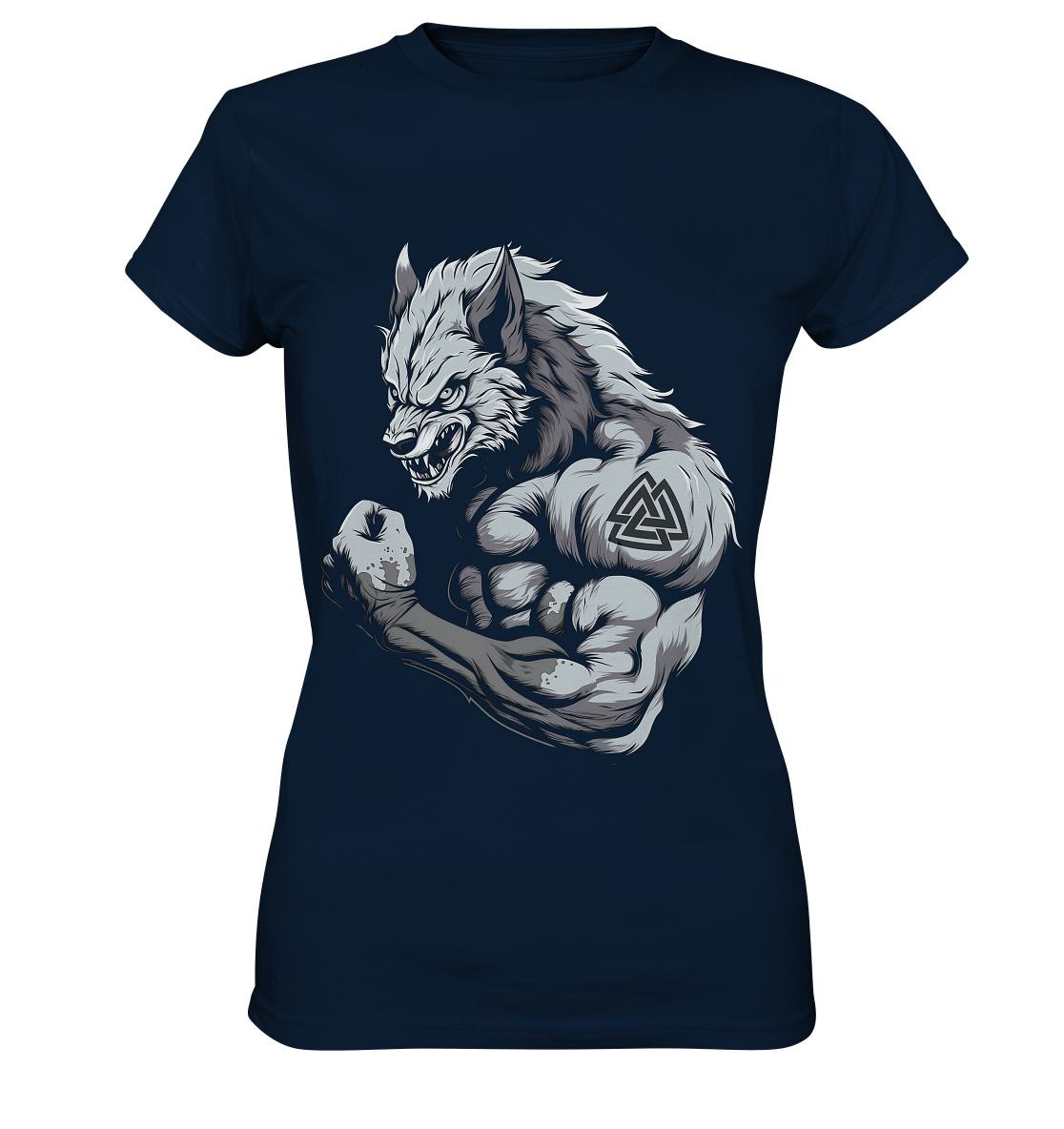 Wolf Valknut - Ladies Premium Shirt