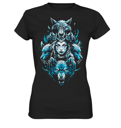 Kriegerin Wölfe - Ladies Premium Shirt