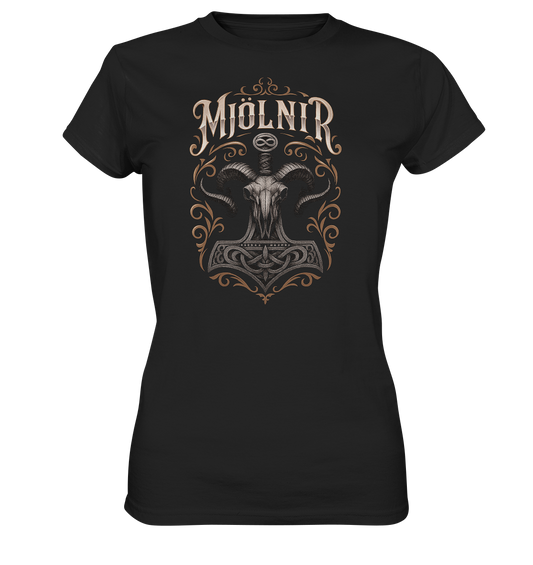 Mjölnir , Schädel - Ladies Premium Shirt
