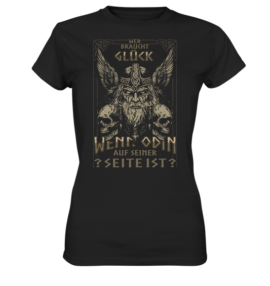 Wer Braucht Glück ....  - Ladies Premium Shirt