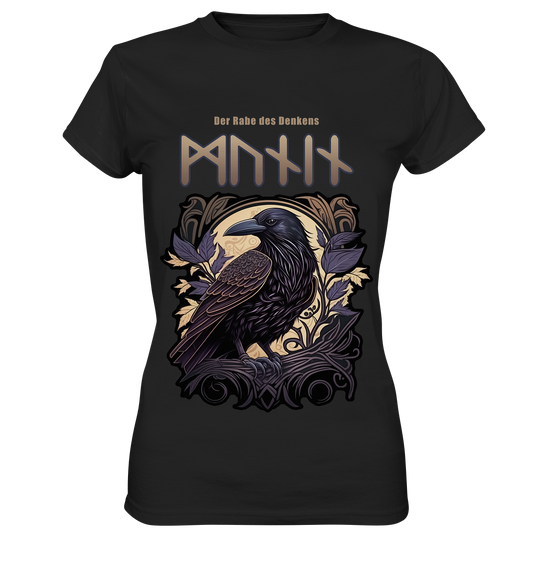 Munin Der Rabe Des Denkes - Ladies Premium Shirt | Sale