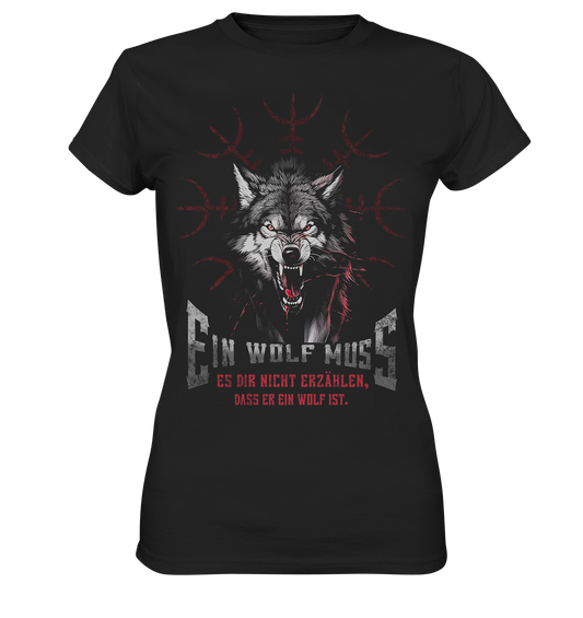 Nordischer Wolf - Ladies Premium Shirt