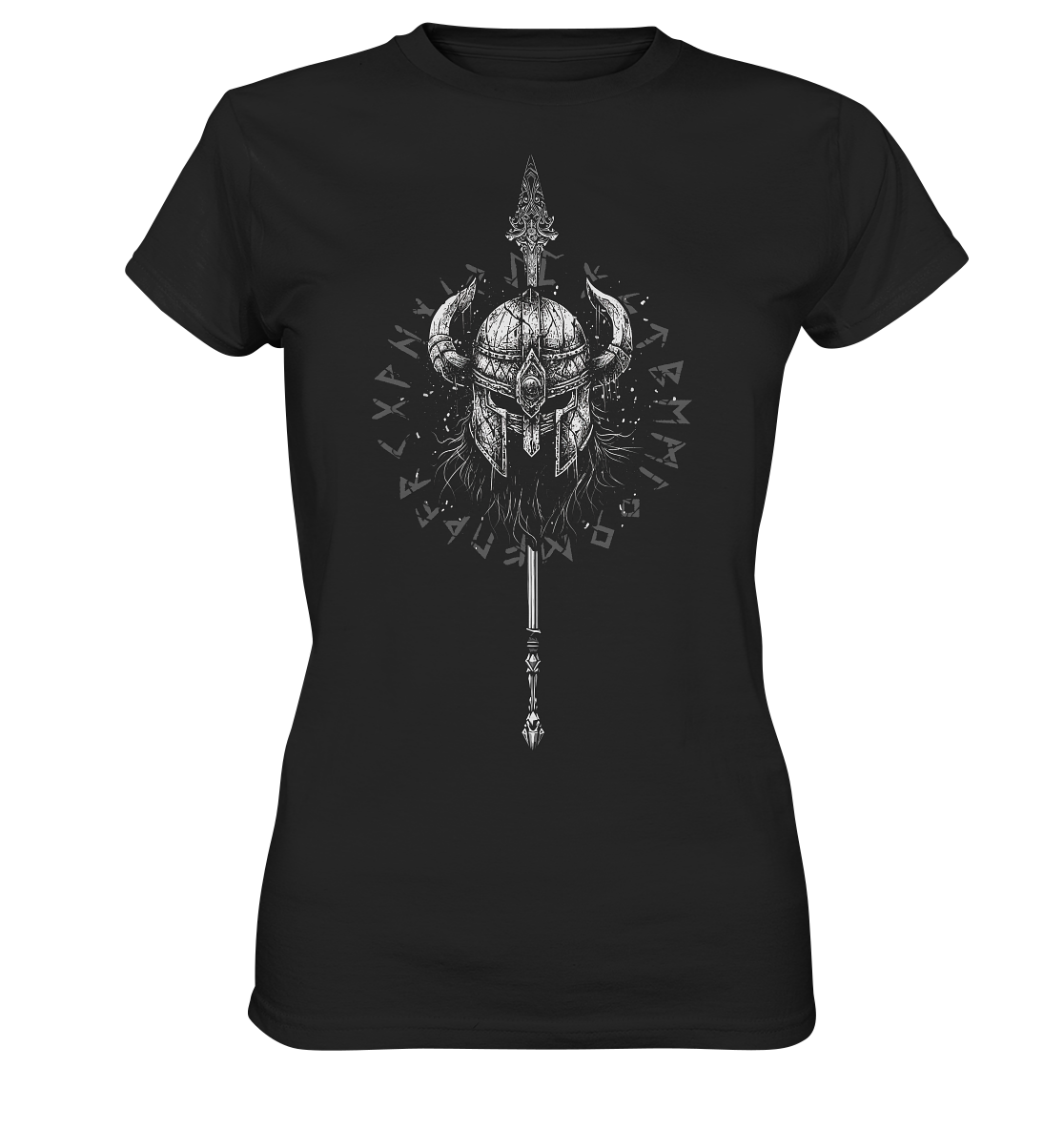 Wikinger Helm  - Ladies Premium Shirt